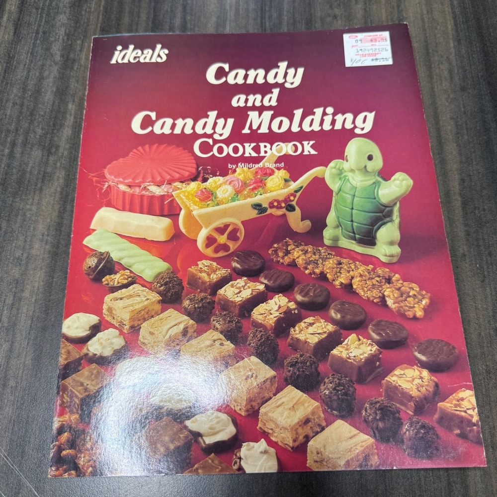 Ideals Candy and Candy Molding Cookbook Mildred Brand Recipes Vintage